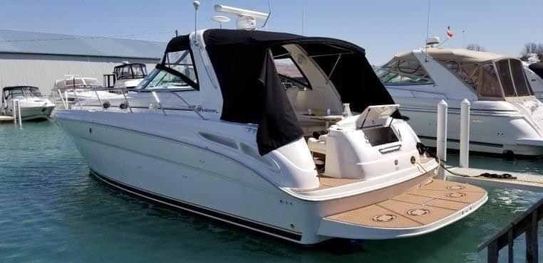 1999 foot Sea Ray 380 Sundancer cad 155000